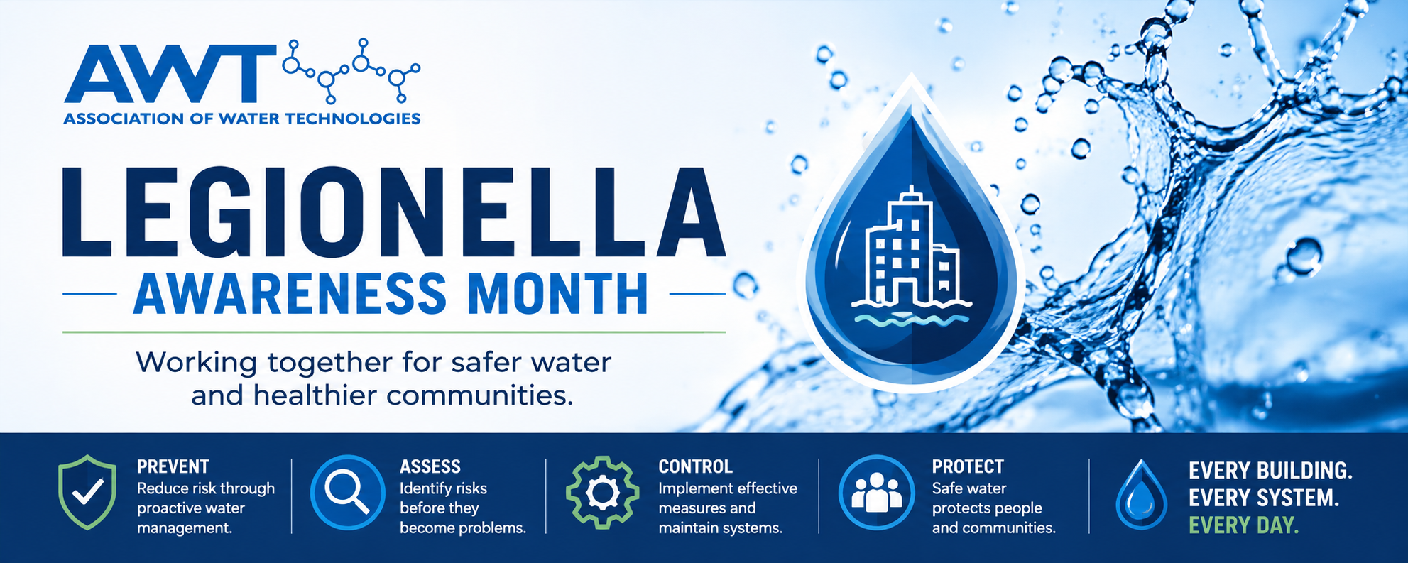 Legionella Awarness Month Web Banner